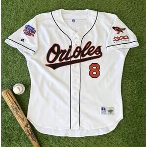 Authentic Cal Ripken Jr. 1997 Baltimore Orioles Baseball Jersey Russell Athletic